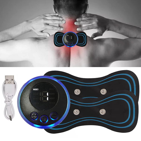 Portable Neck Massager with Heat – Deep Kneading Relief for Shoulder & Cervical Pain