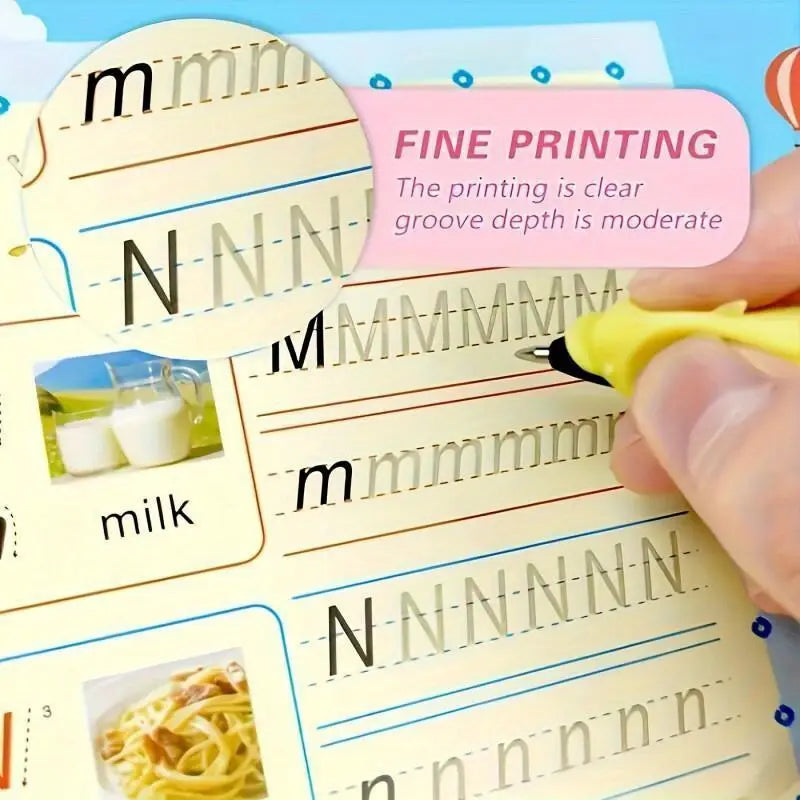 Magic Practice Copy For Kids 4 Books 10 Refill